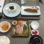 フライヤーズテーブル - お刺身定食と晩酌プランCセット