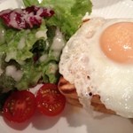 シェ・マリー - ハム＆チーズのコンビ抜群、クロックＭ