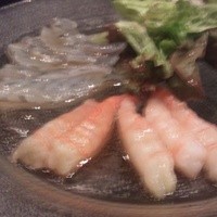 GINZA 我歩 - 三種のエビのカルパッチョ