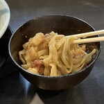 自家製麺 No11 - 【再訪】あぶらに麺つけてたべると最高