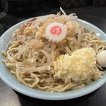 自家製麺 No11 - 【再訪】ラーメン(ニンニク)