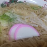 武蔵屋食堂 - 素ラーメンアップ
