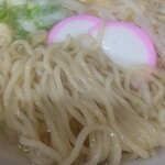 武蔵屋食堂 - 麺の感じ