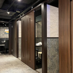 鉄板焼き FEU - カウンターの裏側店内