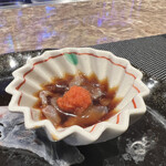 鉄板焼き FEU - ポン酢に紅葉おろし