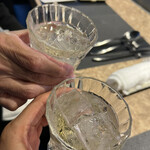 鉄板焼き FEU - 乾杯です！