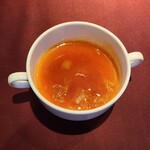 キッチン 静 - スープ（２０２２年１２月訪問時）