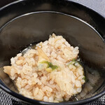 鉄板焼き FEU - 赤出しにご飯をin