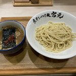 煮干しつけ麺 宮元 - 極濃魚介もりそば（1,100円）