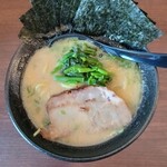 らーめん灯火 - とんこつラーメン並＋のり