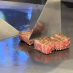 鉄板焼き FEU - 良い色です。