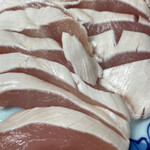 宮川食鳥鶏卵 - 鳥わさを作ってみました