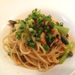 ジェンティーレ - 桜海老と小松菜のパスタ