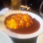 コーキーズハウス - オムハヤシ。卵がトロトロしていて美味しい。オムライスは作るのにどうしても手間がかかるため、その分CPのいいお料理だと思います。