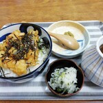 魚谷食堂 - 天ぷら出し茶漬