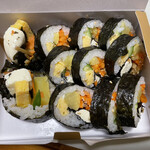 カンナムキンパ - 料理写真:なんか……雑