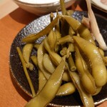 綱島牛タンいろ葉 - 枝豆の浅漬 549円