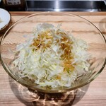 とんかつ 幻水豚 - キャベツアップ