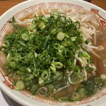 二両半 - チャーシュー麺 野菜(もやし、青ネギ)多め！