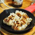 卓 - 島唐辛子ぎょうざその１