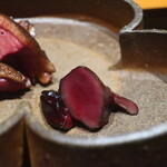 日本料理 幸庵 - 肝の漬け焼き