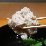 日本料理 幸庵 - 蟹だらけ真薯リフトアップ