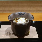 日本料理 幸庵 - 雲子のきのこ餡かけ