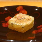 日本料理 幸庵 - 薩摩芋の葛焼き