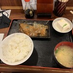 大衆食堂 さんさん亭 - さばのみそ煮定食