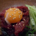 カルビ屋大福 - 桜ユッケ