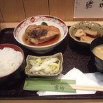 旬彩 雪竹 - かじき煮付　800円