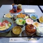 えびの仙太 - 和膳ランチ　1000円　50円の金券バックアリ。