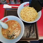 ラーメン 山岡家 - みそつけ麺並 790円