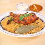 Rusi Indo Biryani - タンドール・チキン・ビリヤニ