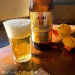 座屋 - 瓶ビール　アサヒ熟撰