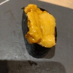 鮨 青海 - 雲丹。