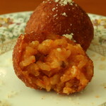 イチロウ - ライスコロッケ断面アップ