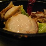 ミニヨンTOKYO - ダッチオーブン焼き　ホタテとキャベツ