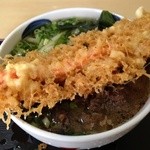 いしはるうどん - 肉天うどん700円