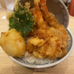 羽田市場食堂 - 天丼並（1200円）