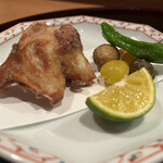 割烹 山路 - ふぐ唐揚げ