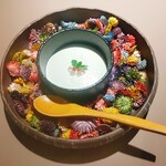 ryu no hige - コース料理の一部ですが、とっても可愛いかったです。