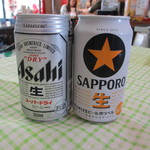 Midorimaru Shokudou - 缶ビール￥350