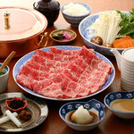 ◇ shabu shabu Ise meat Aya course