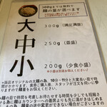 Tsukemen Jindagi - 麺量が選べるの、いい。
