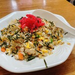 新進亭 - セットの焼きめし