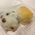 出町ふたば - 豆餅、栗餅