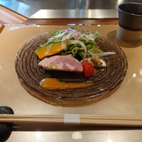 せんなり亭　心華房 - 前菜サラダ