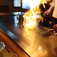 せんなり亭　心華房 - 目の前でフランベしてくれました(＞＜)⭐️