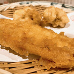 豆腐料理 空野 - 穴子の天ぷらハーフ♪
